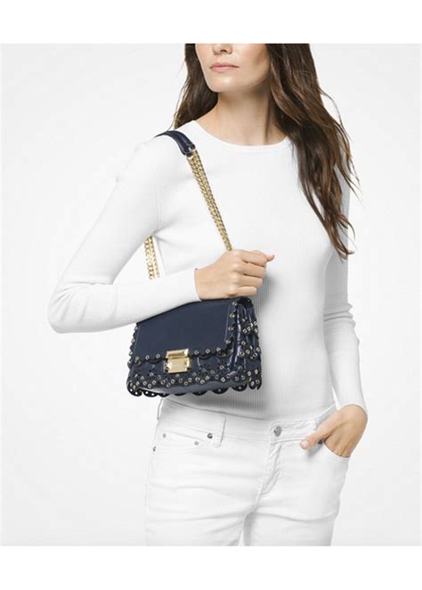 michael kors scalloped purse